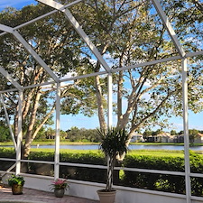 Pressure-washing-of-lanai-located-in-Bellagio-Community-in-Lake-Worth-FL-33467 3